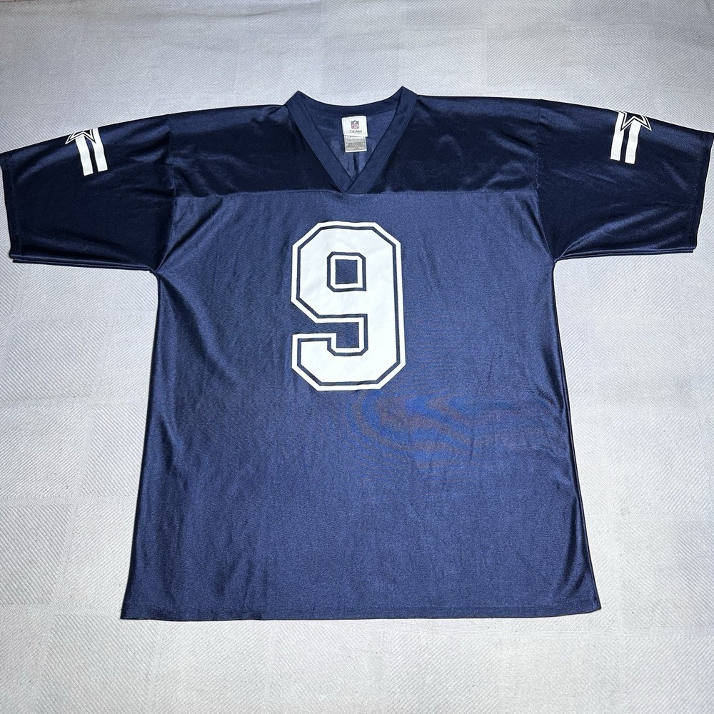 NFL Team Apparel Dallas Cowboys Tony Romo #9‎ Football Jersey Mens Size Large